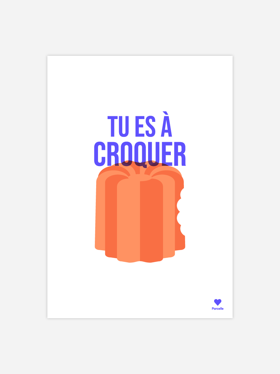 Affiche - Tu es à croquer