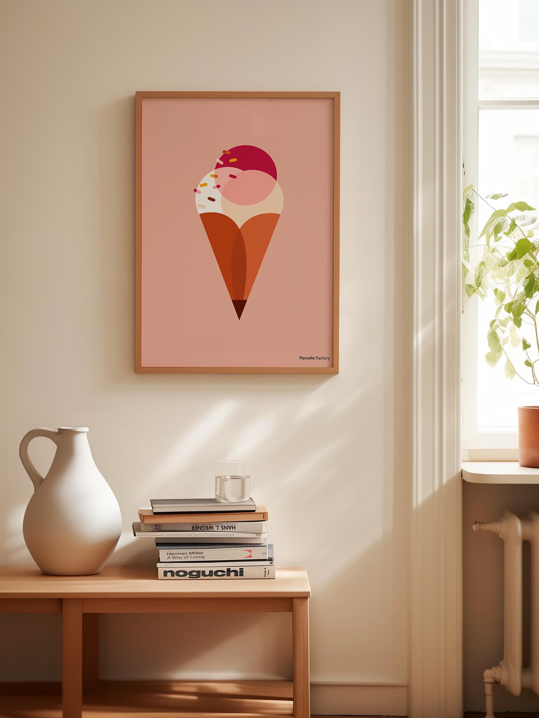 Affiche - Cornet de glace